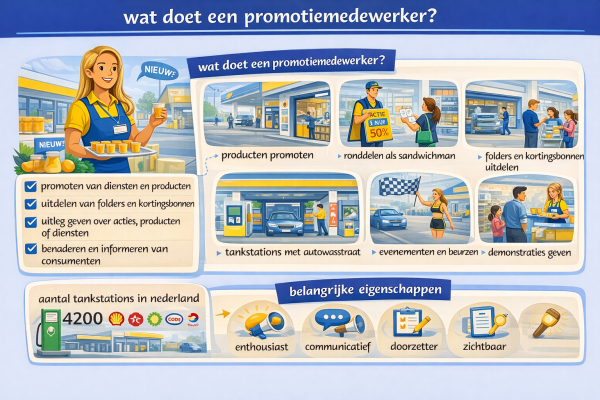 Wat doet een promotiemedewerker